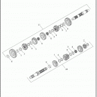 XG750A 4NCG STREET ROD (2020) TRANSMISSION GEARS