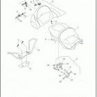 FLHTCUTGSE 1TBH CVO TRI GLIDE (2020) Сиденье