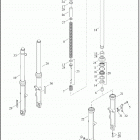 XL1200T 1LL3 SUPERLOW 1200T (2020) FORK, FRONT - XL1200T