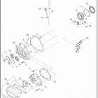 FLHTP 1FMC ELECTRA GLIDE STANDARD POLICE (2018) TRANSMISSION BEARINGS AND COVERS