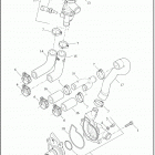 XG500 4NAA STREET 500 (2019) COOLANT PUMP AND THERMOSTAT