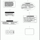 FLTRXSE 1TCL CVO ROAD GLIDE (2020) Лейбл предостережения