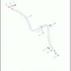 XG500 4NAA STREET 500 (2020) BRAKE LINES, FRONT NON-ABS - XG500, XG750