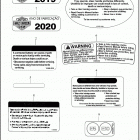 FXST 1BVJ SOFTAIL STANDARD (2020) Лейбл предостережения