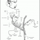 XG500 4NAA STREET 500 (2020) WIRING HARNESS, MAIN ABS, XG500, XG750 (REAR LOWER)