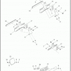 XL1200T 1LL3 SUPERLOW 1200T (2020) LICENSE PLATE BRACKETS - XL883L, XL1200C, XL1200T