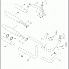 FLDE 1YCJ DELUXE (2019) EXHAUST SYSTEM - FLDE, FXBR, FXBRS