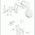 XL1200T 1LL3 SUPERLOW 1200T (2020) HORN - XL1200C, XL1200T