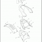 FXDRS 1YVK FXDR 114 (2019) FENDER AND SUPPORTS, REAR