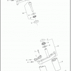 FLHTK SHRINE 1KND ULTRA LIMITED SHRINE EDITION (2018) FORK BRACKETS, FRONT