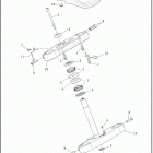 FXLR 1YNJ LOW RIDER (2020) FORK BRACKETS, FRONT - FXLR