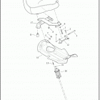 FLHTP 1FMC ELECTRA GLIDE STANDARD POLICE (2018) Сиденье
