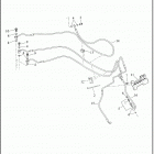 FLHTP 1FMC ELECTRA GLIDE STANDARD POLICE (2018) BRAKE LINES, FRONT - ABS