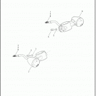 XG750A 4NCG STREET ROD (2018) TURN SIGNALS, FRONT - XG750A