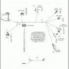 FLTRXSE 1TCL CVO ROAD GLIDE (2019) WIRING HARNESS, MAIN (8 OF 8)