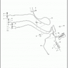 FLTRXSE 1TCL CVO ROAD GLIDE (2019) BRAKE LINES, FRONT