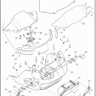 FLTRX 1KHC ROAD GLIDE (2018) WINDSHIELD, FAIRING AND HEADLAMP - FLTRU, FLTRX AND FLTR...