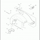 FLHTP 1FMC ELECTRA GLIDE STANDARD POLICE (2018) FENDERS, FRONT