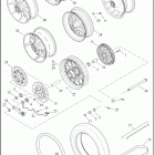 FXFB 1YKJ FAT BOB (2019) Колесо заднее