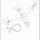 XG500 4NAA STREET 500 (2019) HANDLEBAR, HAND CONTROLS AND SPEEDOMETER - XG500, XG750
