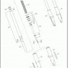 FLHTKL 1KKF ULTRA LIMITED LOW (2019) FORK, FRONT - LOW