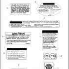 FLHTCU 1FCC ELECTRA GLIDE ULTRA CLASSIC (2019) Лейбл предостережения
