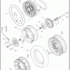 FLHTCU 1FCC ELECTRA GLIDE ULTRA CLASSIC (2019) Колесо заднее