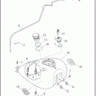 FLTRXSE 1TCL CVO ROAD GLIDE (2019) Топливный бак