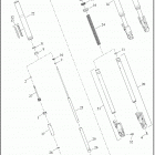 FLSB 1YMJ SPORT GLIDE (2018) FORK, FRONT - FLSB