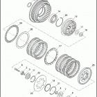 XL1200NS 1LP3 IRON 1200 (2018) Сцепление