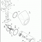 XL1200NS 1LP3 IRON 1200 (2018) HEADLAMP - XL1200NS