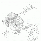 XL1200NS 1LP3 IRON 1200 (2018) ENGINE MOUNTS AND STABILIZER LINK