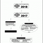 XL1200NS 1LP3 IRON 1200 (2018) Лейбл предостережения