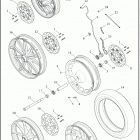 FXFB 1YKJ FAT BOB (2018) WHEELS, FRONT, CAST AND SLOTTED
