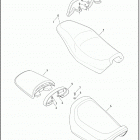XG500 4NAA STREET 500 (2018) Сиденье