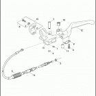 XL1200NS 1LP3 IRON 1200 (2018) Привод управления сцеплением