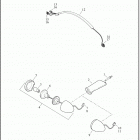 XL883L 4CR2 SUPERLOW (2018) TURN SIGNALS, REAR - XL883L, XL883N, XL1200C, XL1200X, 1...