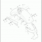 XL1200T 1LL3 SUPERLOW 1200T (2018) FENDERS, REAR - XL1200T