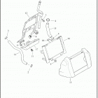 FLHTCU 1FCC ELECTRA GLIDE ULTRA CLASSIC (2018) COOLANT DISTRIBUTION, AIR-COOLED