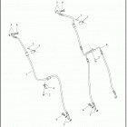 XL883L 4CR2 SUPERLOW (2018) BRAKE LINES, FRONT - NON-ABS