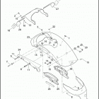 XL1200NS 1LP3 IRON 1200 (2018) FENDERS, REAR - XL883N, XL1200NS, XL1200X, XL1200X ANX, ...