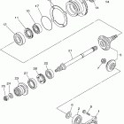 Rhino 660 Hardwoods Промежуточный ведущий вал