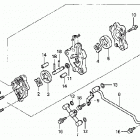 TRX350TE Масляный насос