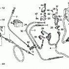 TRX500TM Рычаги & переключатели & тросы