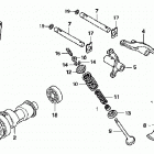 TRX500TM Распределительный вал