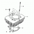 TRX500TM Цилиндр