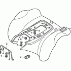 TRX300EX Rear fender              (trx300ex''''''''''''''''''''''...