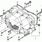 TRX500TM Front crankcase cover    (trx500fm / tm)