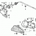 TRX350TE Фонарь задний