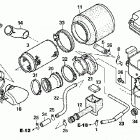 TRX500TM Воздухозаборник